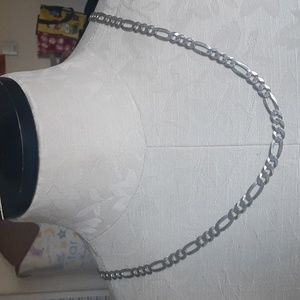 ITALIAN Silver 18" necklace